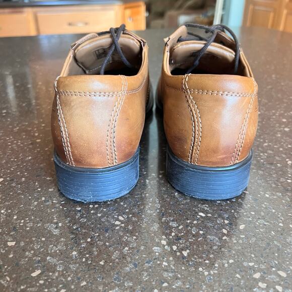 Clarks Men's Brown Lace Up Oxford Dress Shoes Size 8 #261300957070 - Picture 5 of 11